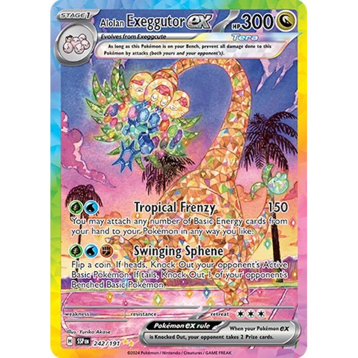 Alolan Exeggutor ex (242/191) (SSP)