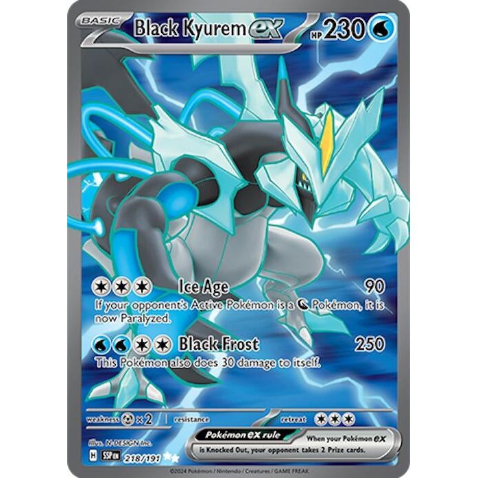 Black Kyurem ex (218/191) (SSP)