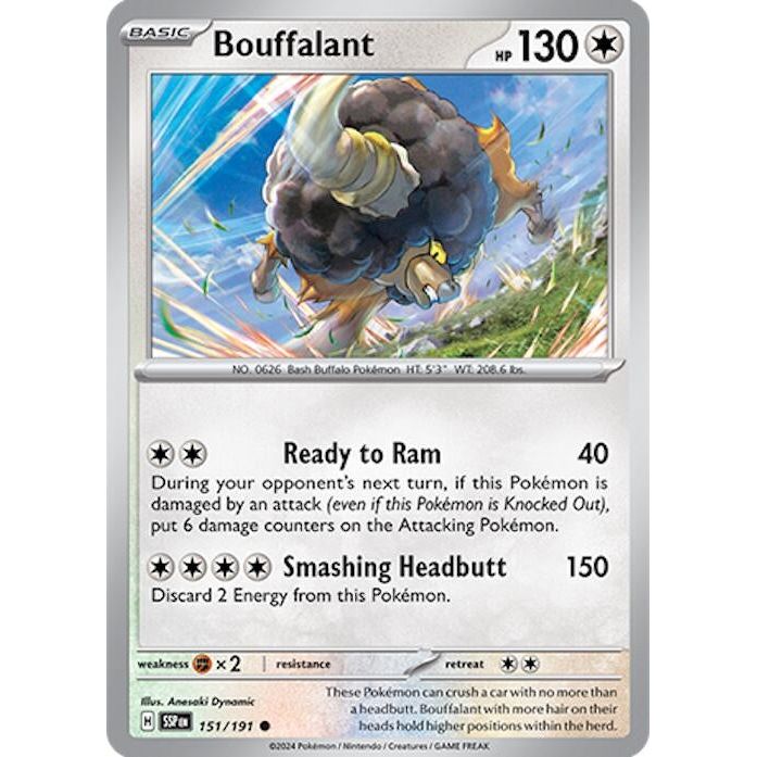 Bouffalant (151/191) (SSP)