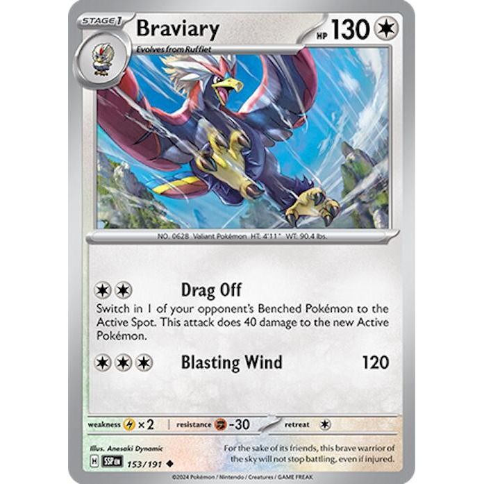 Braviary (153/191) (SSP)