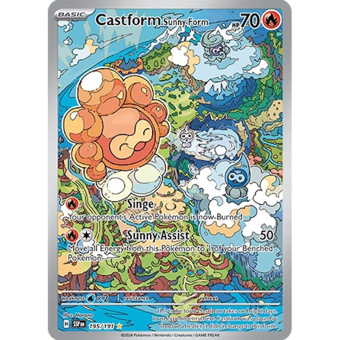 Castform Sunny Form (195/191) (SSP)