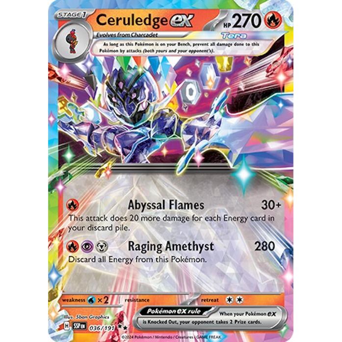 Ceruledge ex (036/191) (SSP)