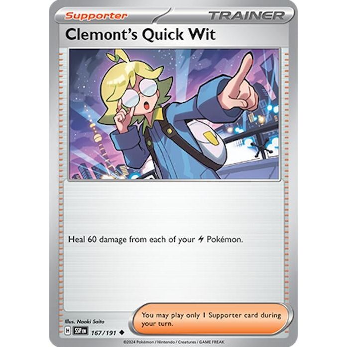 Clemont's Quick Wit (167/191) (SSP)