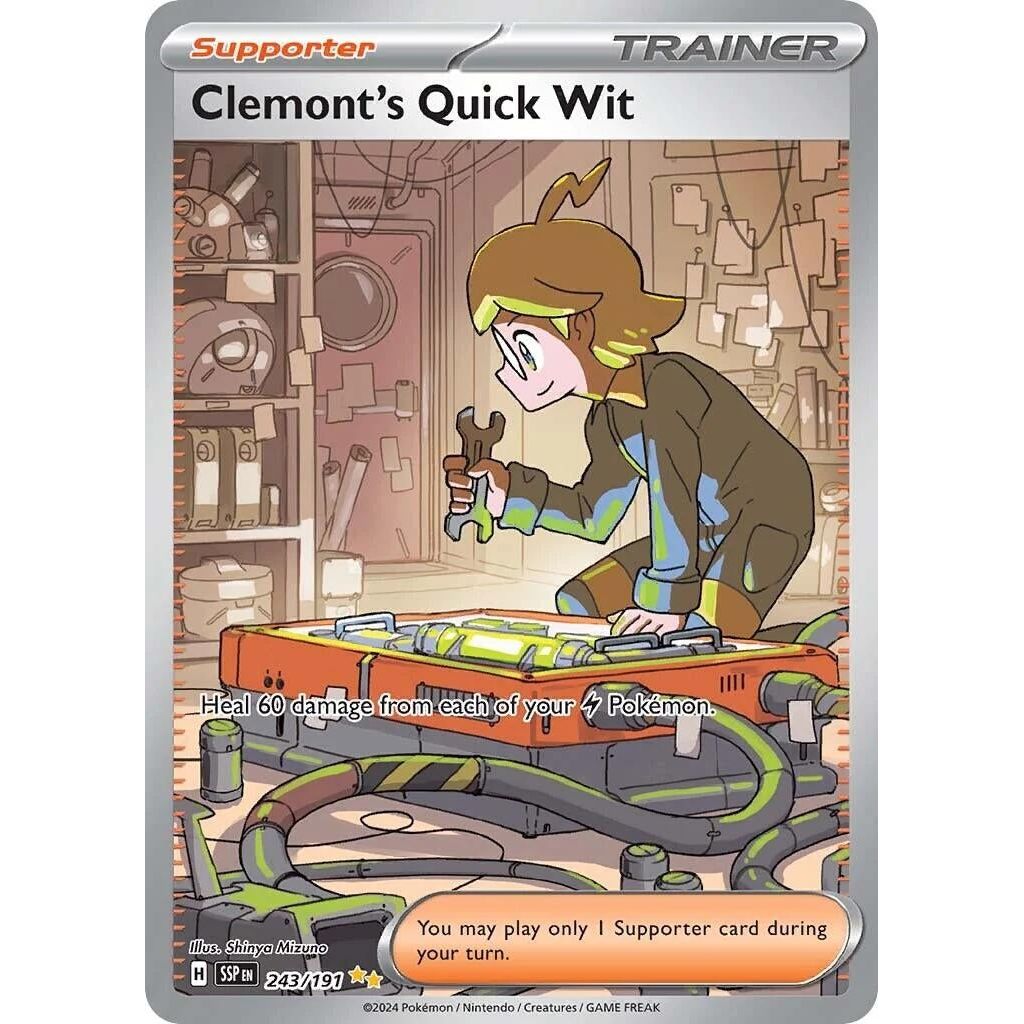 Clemont's Quick Wit (243/191) (SSP)