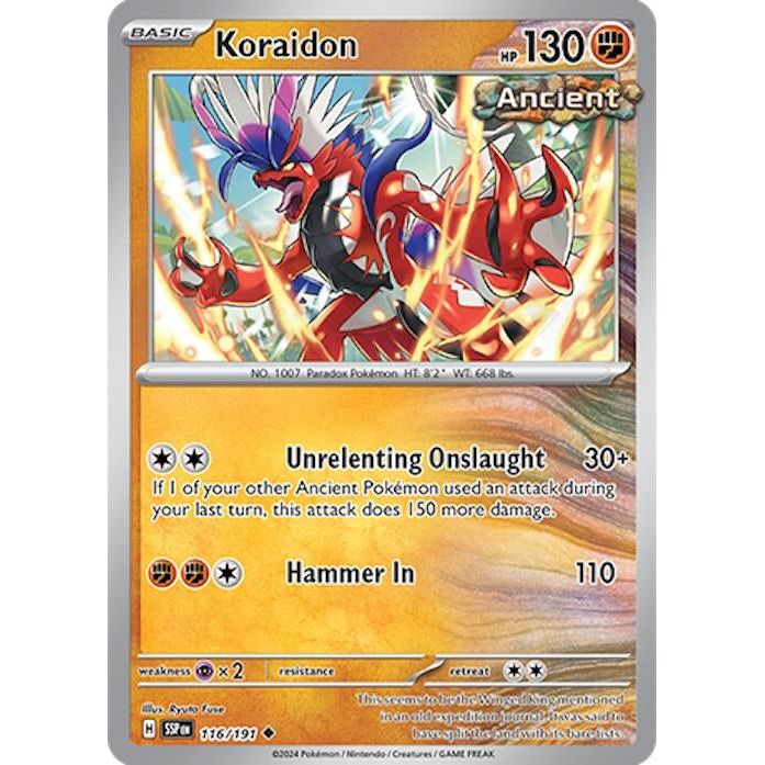 Koraidon (116/191) (SSP)