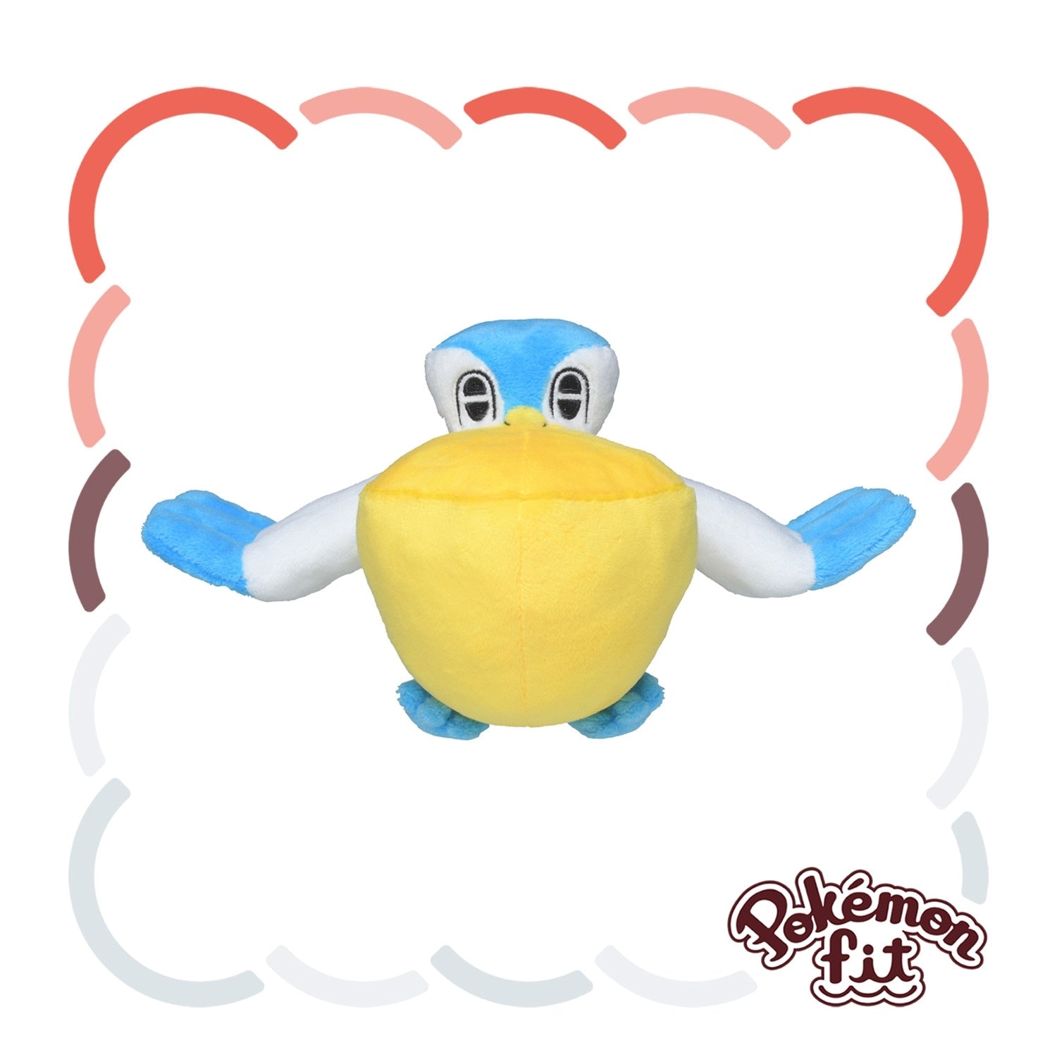 Pokémon Plush - Pokemon Fit - Pelipper (No.279)