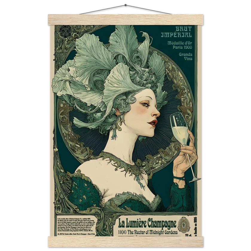 La Lumière Champagne - Poster & Framed Print