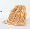 Warm Fluffy Shaggy Throw Blanket Bedspread Faux Fur Sofa Nap Blanket Bed Cover