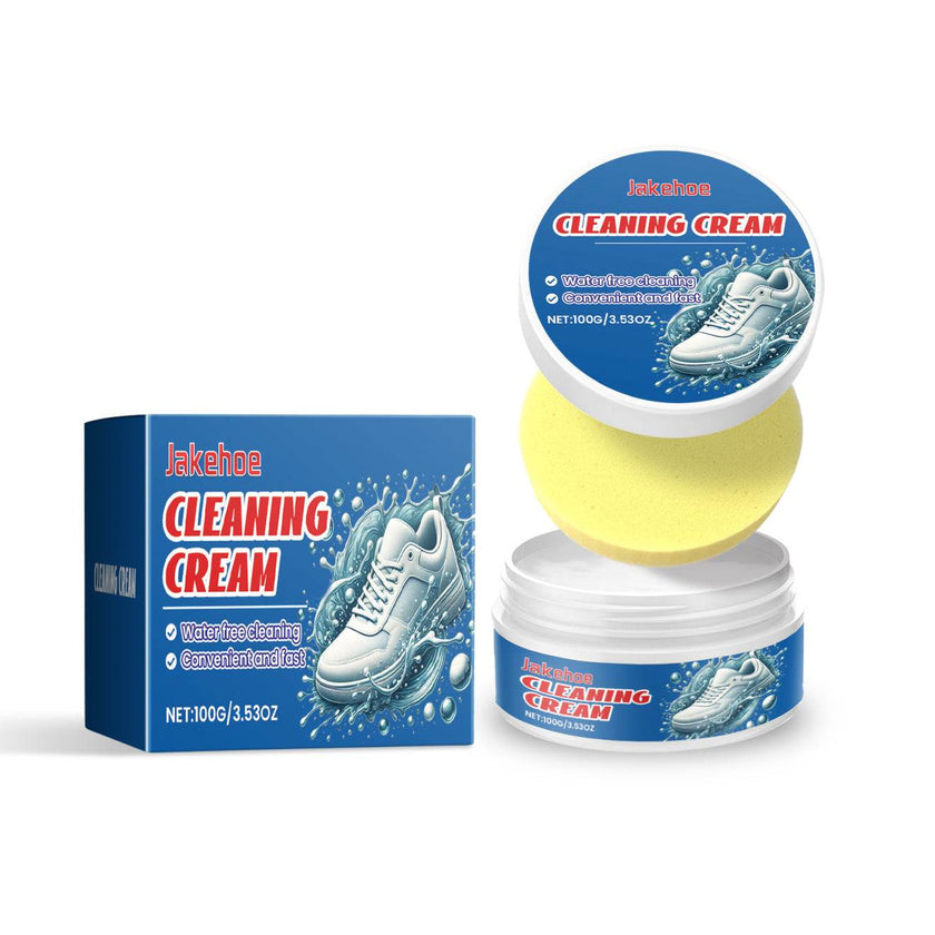 Jakehoe White Shoes Cleaning Balm Water-free Washing Brightening Stain remover