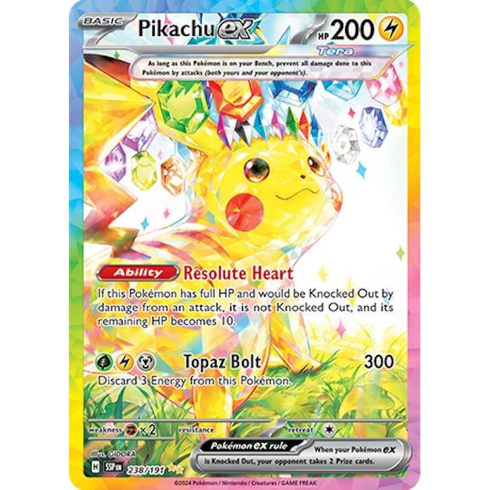 Pikachu ex (238/191) (SSP)