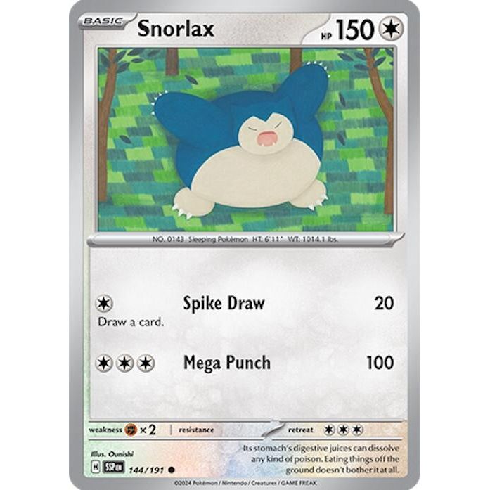 Snorlax (144/191) (SSP)