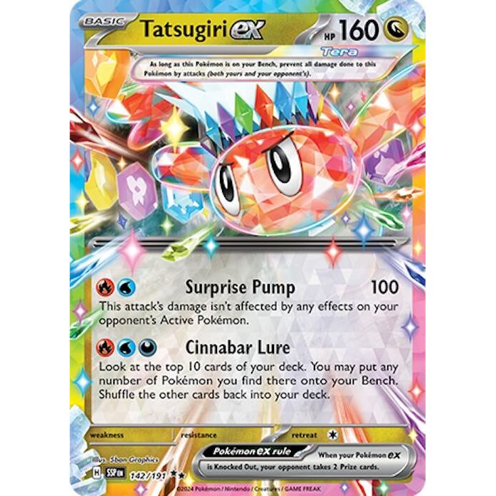 Tatsugiri ex (142/191) (SSP)