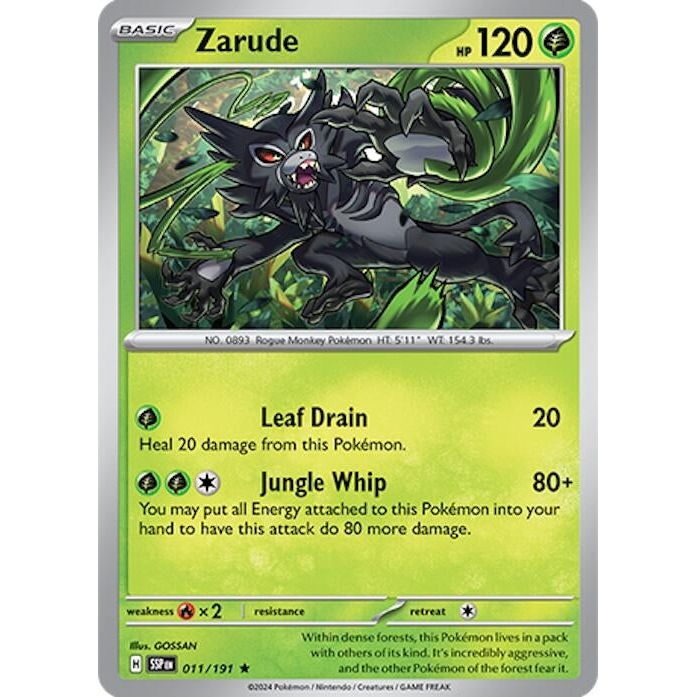 Zarude (011/191) (SSP)