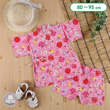 西松屋 甚平（水風船・ピンク） 正規品