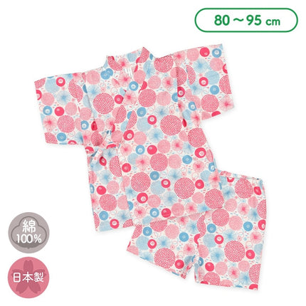 西松屋 日本製甚平（丸柄） 正規品