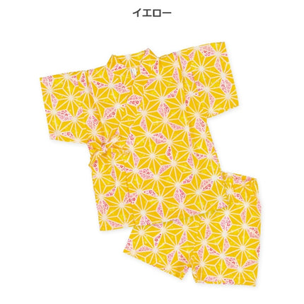 西松屋 日本製甚平（麻の葉柄） 正規品