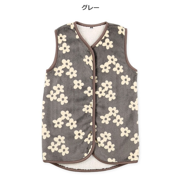 西松屋 ELFINDOLL マイクロフリース裏ボアロングポンチョ（デイジー） 正規品