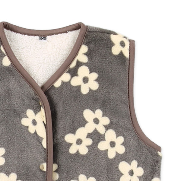 西松屋 ELFINDOLL マイクロフリース裏ボアロングポンチョ（デイジー） 正規品