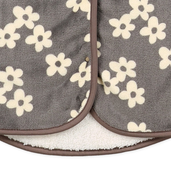 西松屋 ELFINDOLL マイクロフリース裏ボアロングポンチョ（デイジー） 正規品