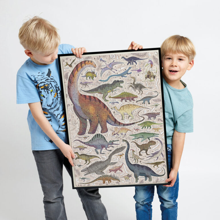 BANANA PANDA - PUZZLOVE - 200pc PUZZLE DINOSAURS (7+)