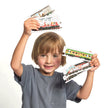 BANANA PANDA - MIX and MATCH - TRAINS 54pc PUZZLE (5+)