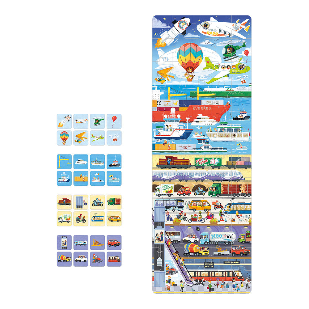 BANANA PANDA - 60pc PUZZLE + TRANSPORT