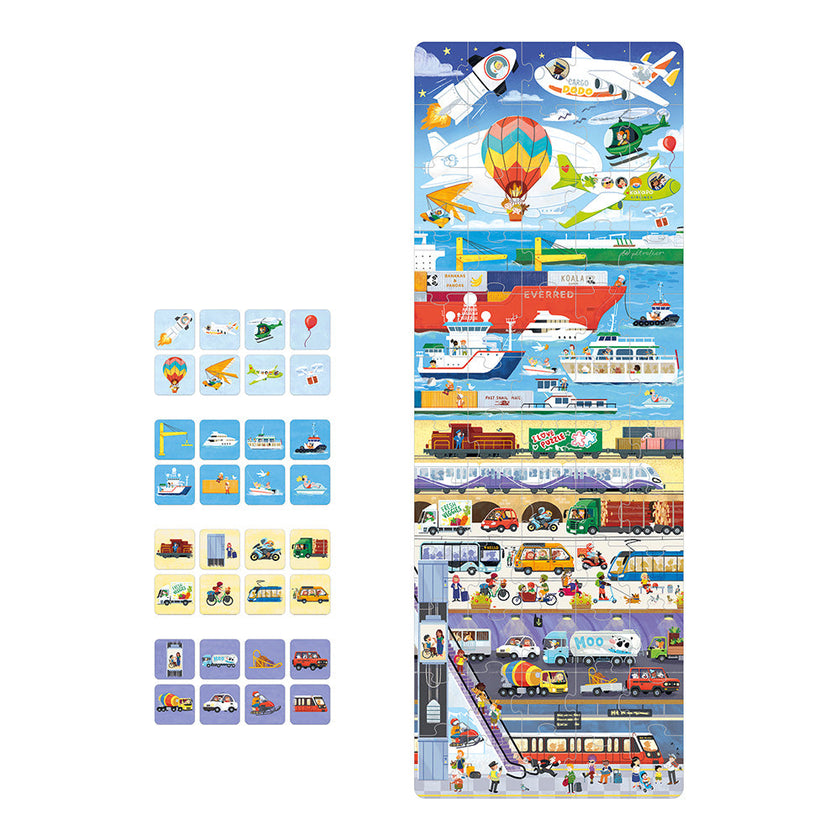 BANANA PANDA - 60pc PUZZLE + TRANSPORT
