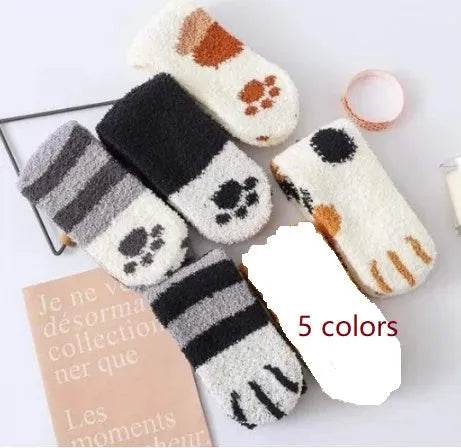 Winter House floor Fleece socks