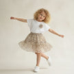 Safari Print Girls Skirt Set