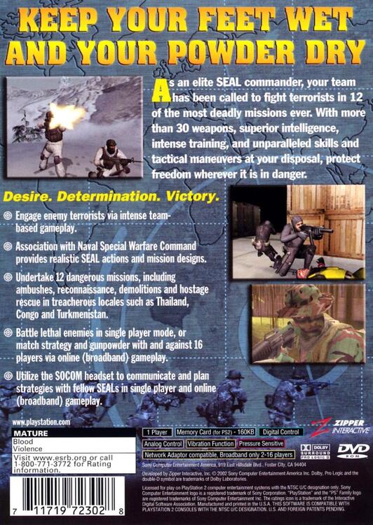 SOCOM : US Navy SEALs (occasion)
