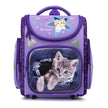 Cartoon Bear Kids School Backpack – Cute Waterproof School Bag for Girls