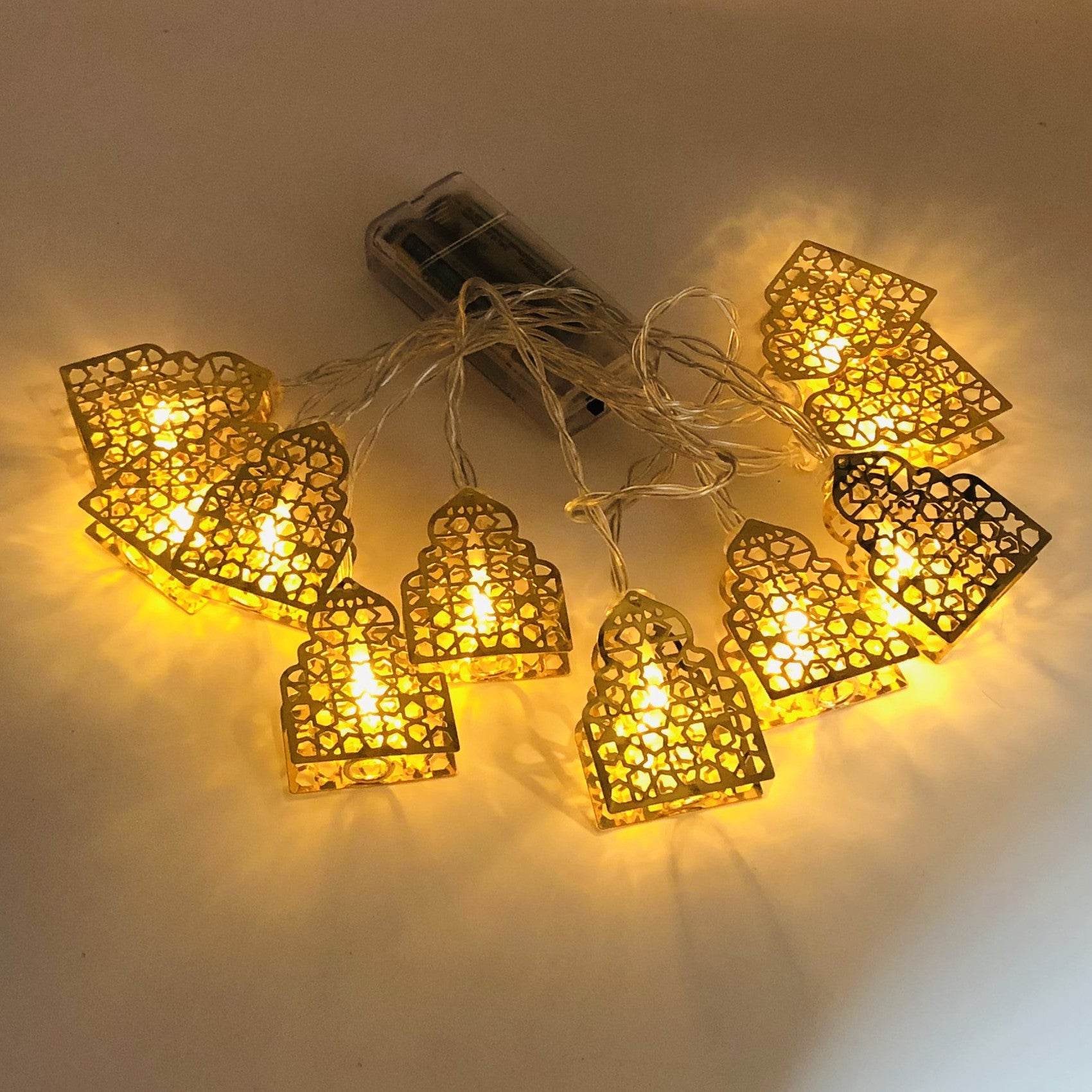 Ramadan Decoration For Diwali Festival Of Eurban Eid Mubarak String Light