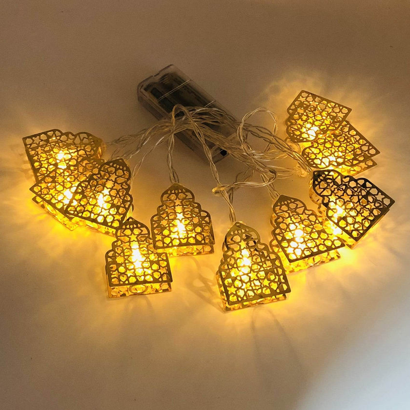Ramadan Decoration For Diwali Festival Of Eurban Eid Mubarak String Light