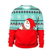 Ugly Christmas Sweater For gift Santa Deer Elf Funny Pullover