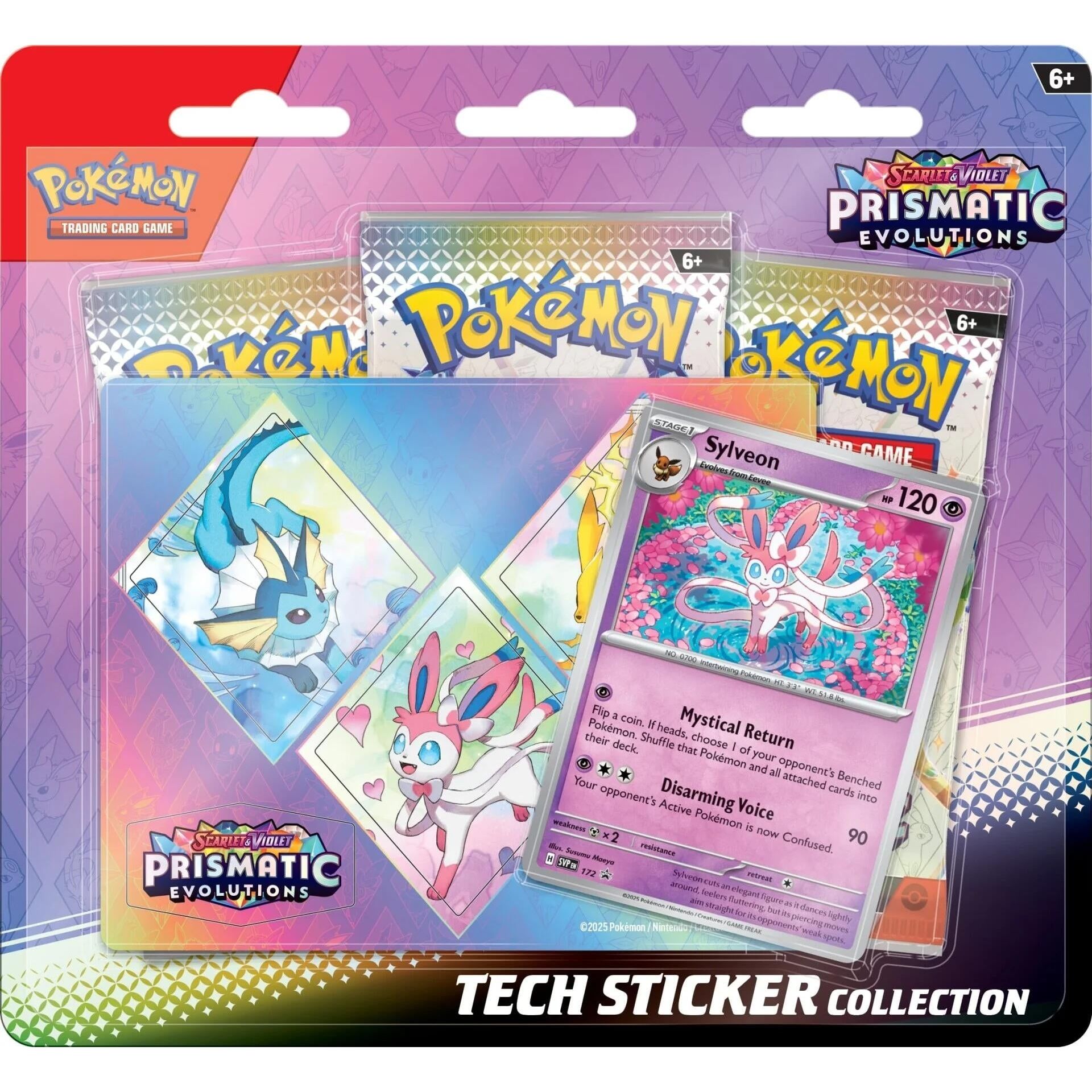 Prismatic Evolutions Tech Sticker Collection [Sylveon]