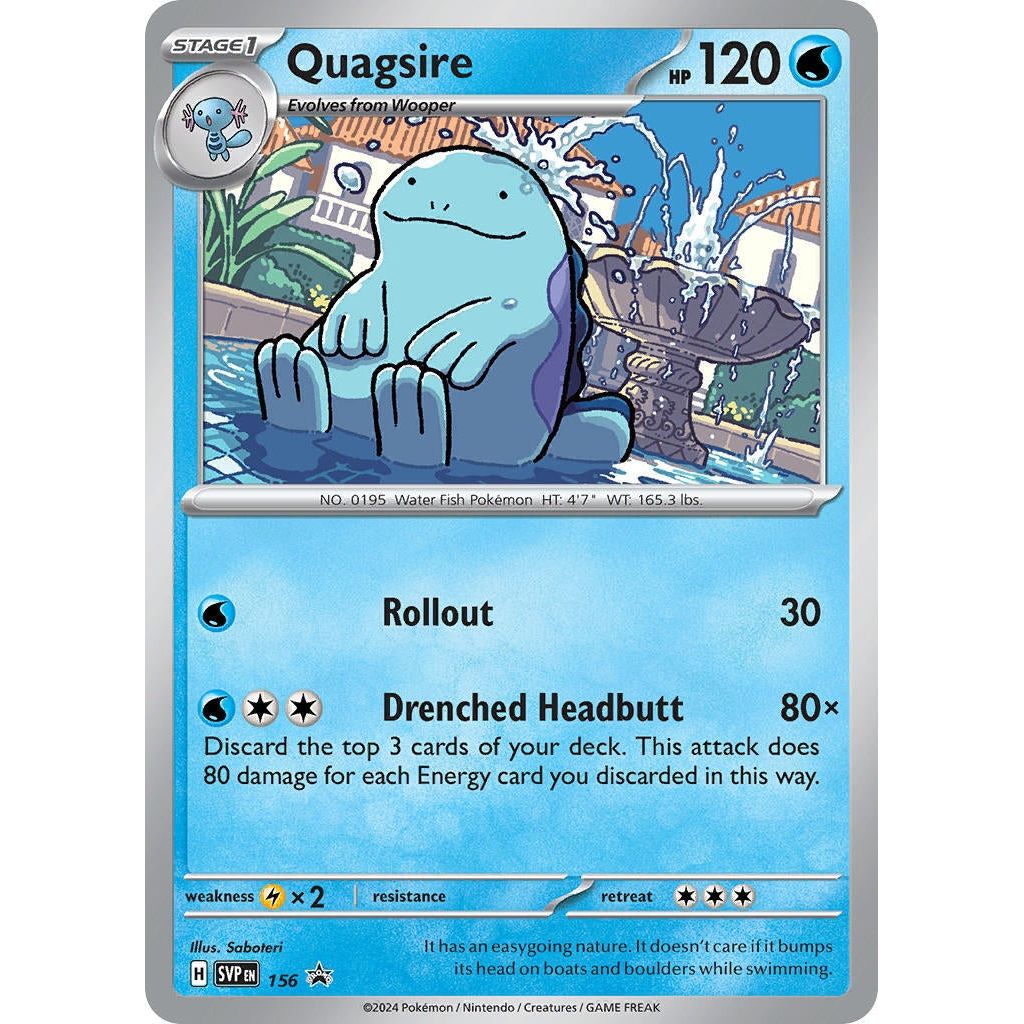 Quagsire - 156 (156) (SVP)