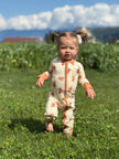 Convertible Footed One Piece Teddy Bear