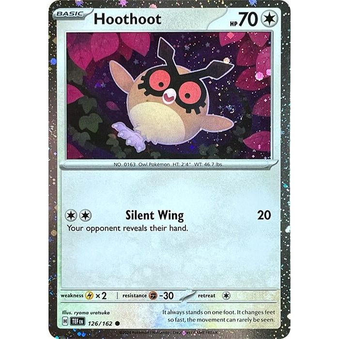 Hoothoot - 126 (Cosmos Holo) (126/162) (SVP)