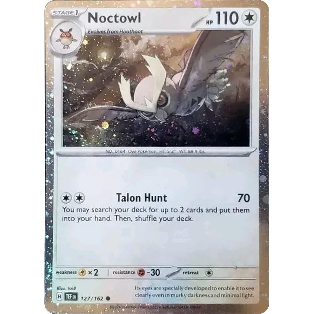 Noctowl - 127 (Cosmos Holo) (127/162) (SVP)