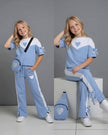 Sky Heart Girls Set & Bag