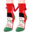 Soft Carton Christmas-themed Fleece Winter Home socks for Women