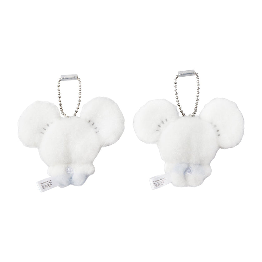 Fluffy Palm Mascot Tandemaus Plushie Keychain (Pokemon Center Japan)