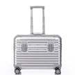 Aluminum Carry-On Suitcase Hard Shell TSA Lock Cabin Luggage with Spinner Wheels