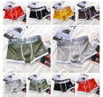 Men's Cotton  Boxer Briefs Trendy Breathable Low waist underwear