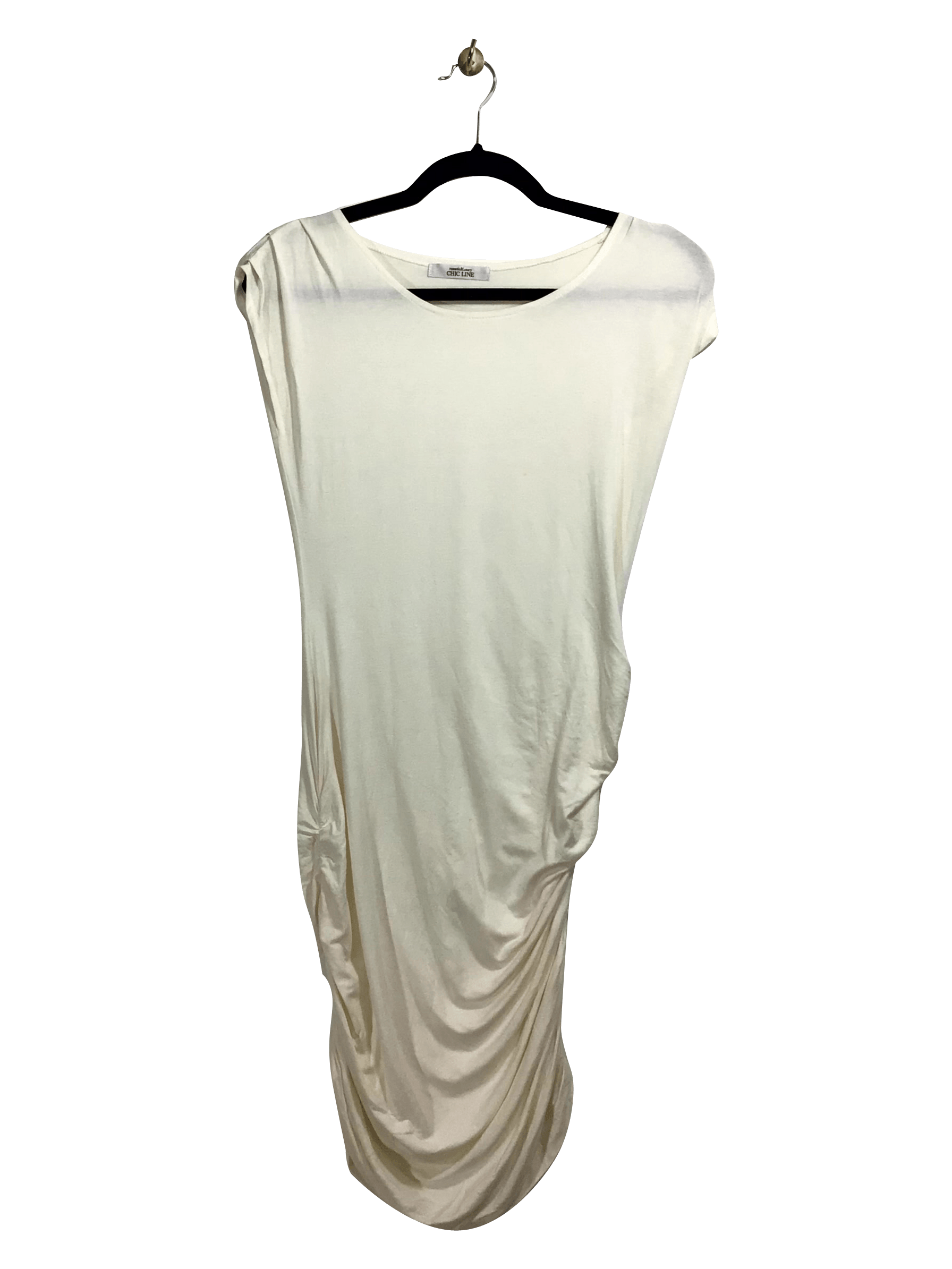 CHIC LINE Regular fit Bodycon Dress in White  -  S