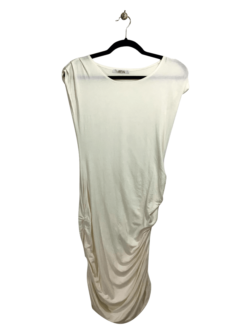 CHIC LINE Regular fit Bodycon Dress in White  -  S