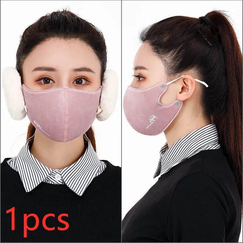 Warm Earmuffs – Cotton Frosted Winter Ear Protection