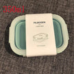 Silicone lunch containers
