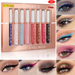 CAKAILA 8-Colour Liquid Eyeliner Set – Vibrant, Long-Lasting, Waterproof