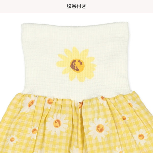 西松屋 腹巻付きステテコ（チェック・デイジー） 正規品